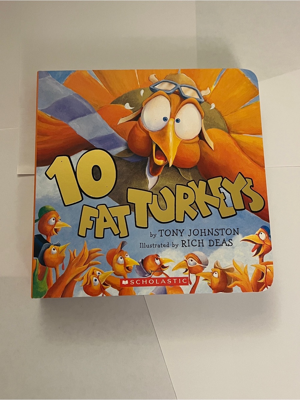 10 Fat Turkeys Kids Book NEW